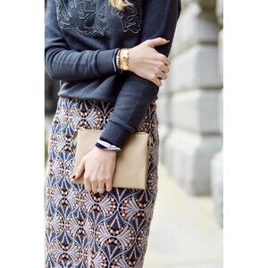 Anthropologie Pencil Skirt Women 4 Moulinette Soeurs Svetla Crochet Lace Elegant